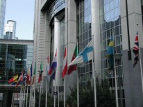 The EU Parliament in Brussels
